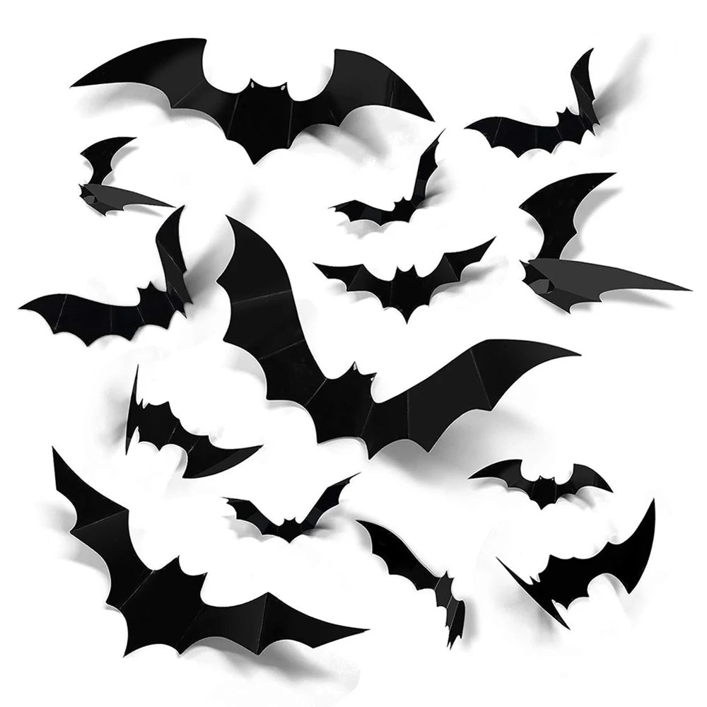 Halloween Bats Decorations 3D