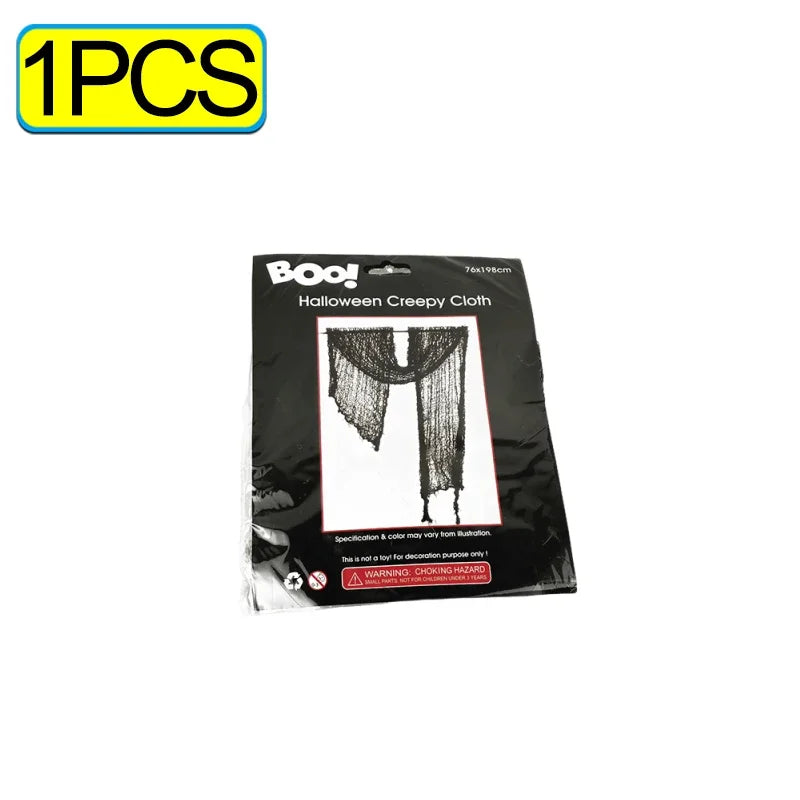 Black Creepy Cloths Halloween Party