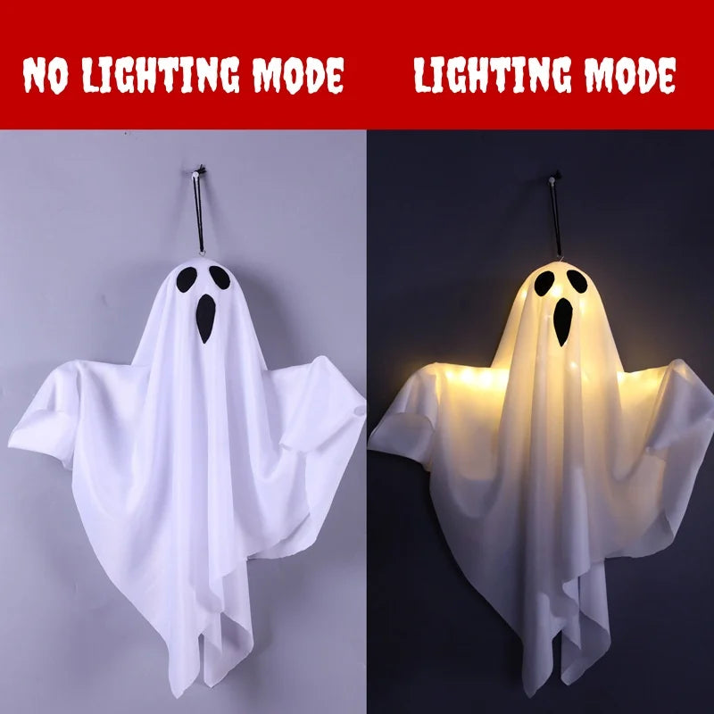 Hanging Ghosts Light Up Warm LED
