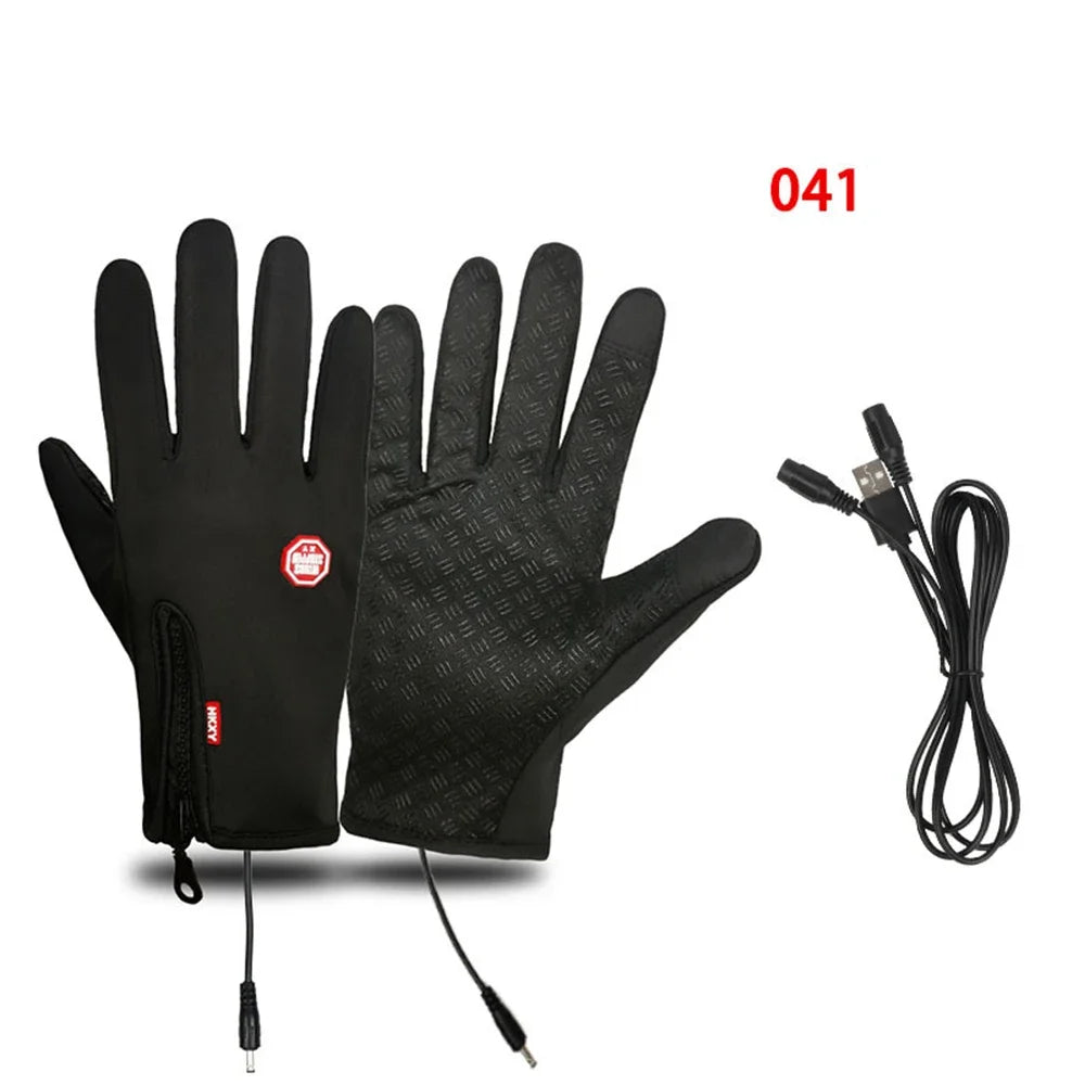 Electric Heated Gloves Winter Outdoor