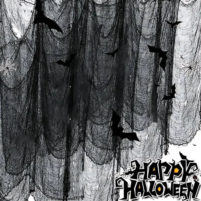 Black Creepy Cloths Halloween Party