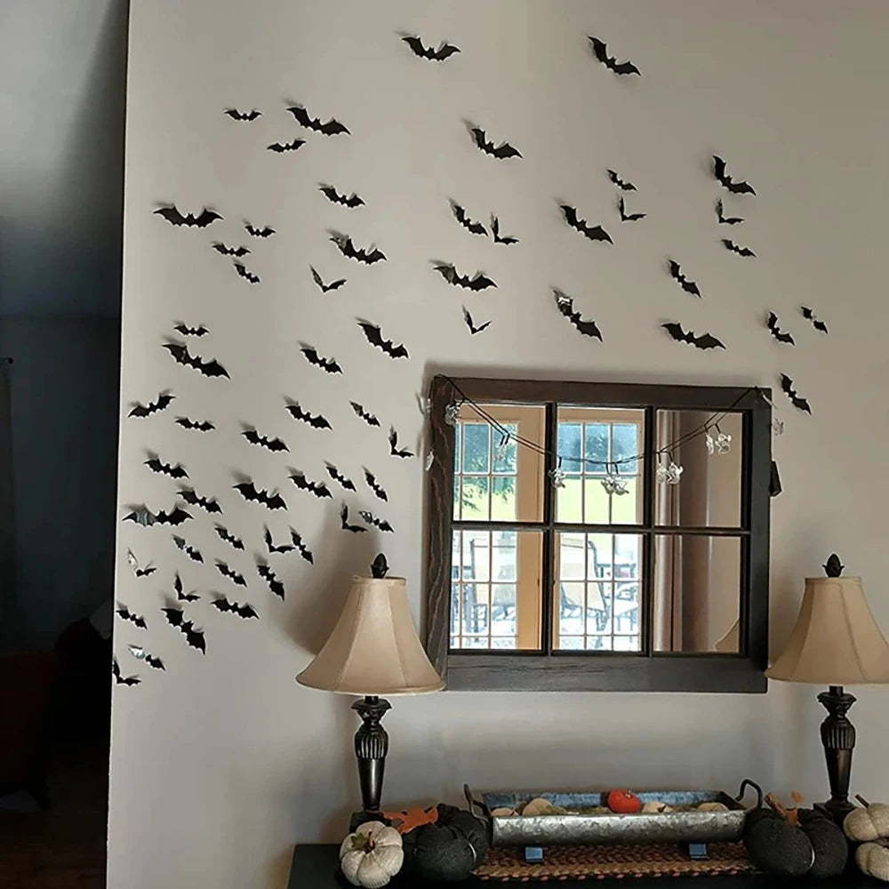 Halloween Bats Decorations 3D