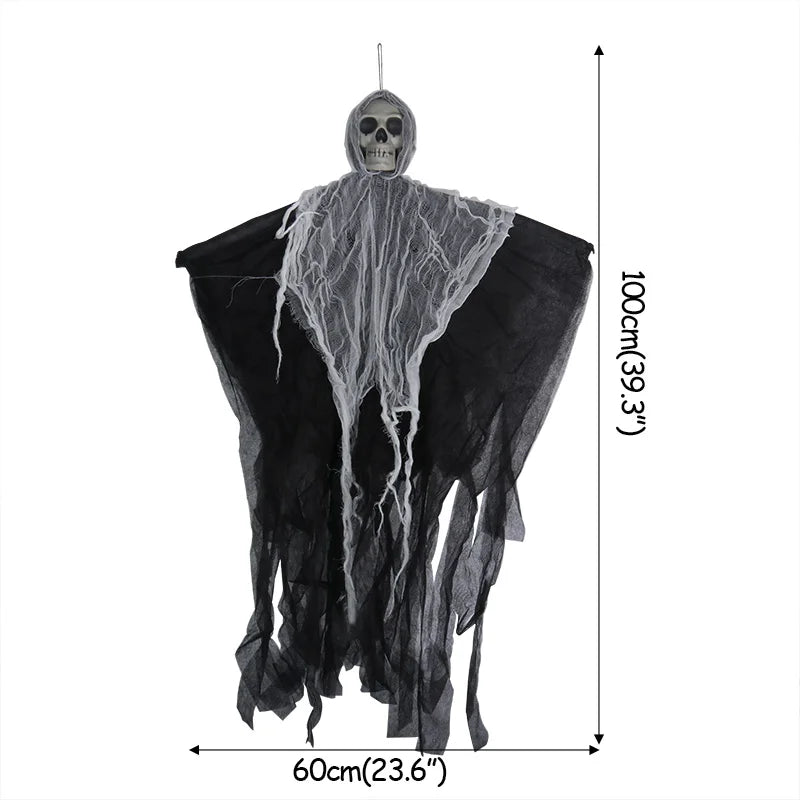 Outdoor Decoration Skull Gauze Hanging