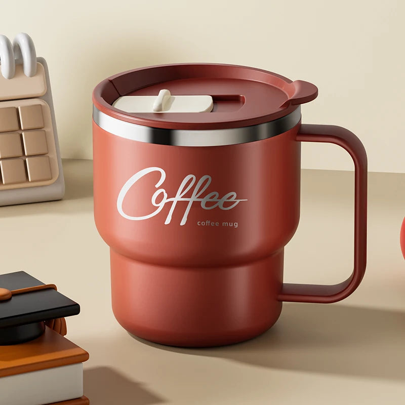 Double Layer Coffee Mug Stainless Steel