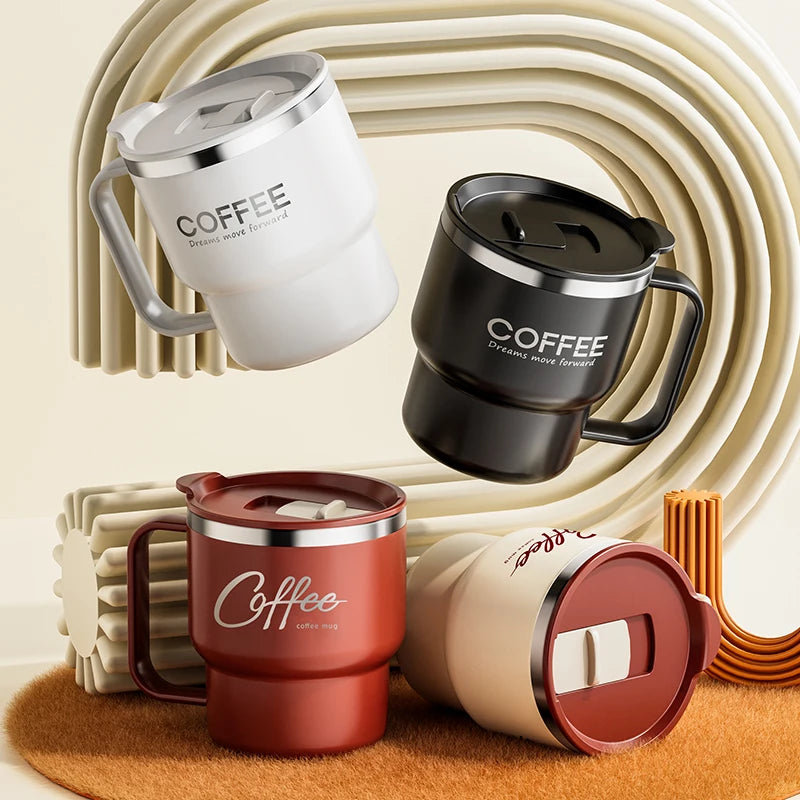 Double Layer Coffee Mug Stainless Steel