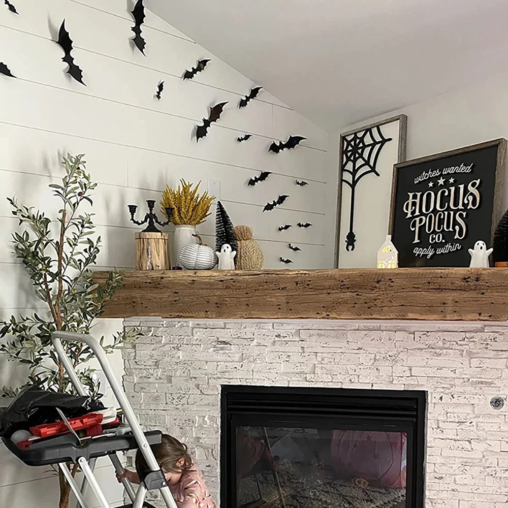 Halloween Bats Decorations 3D