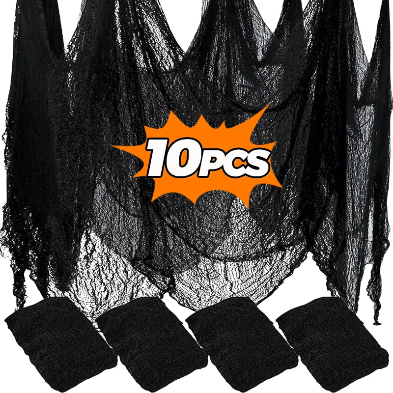 Black Creepy Cloths Halloween Party