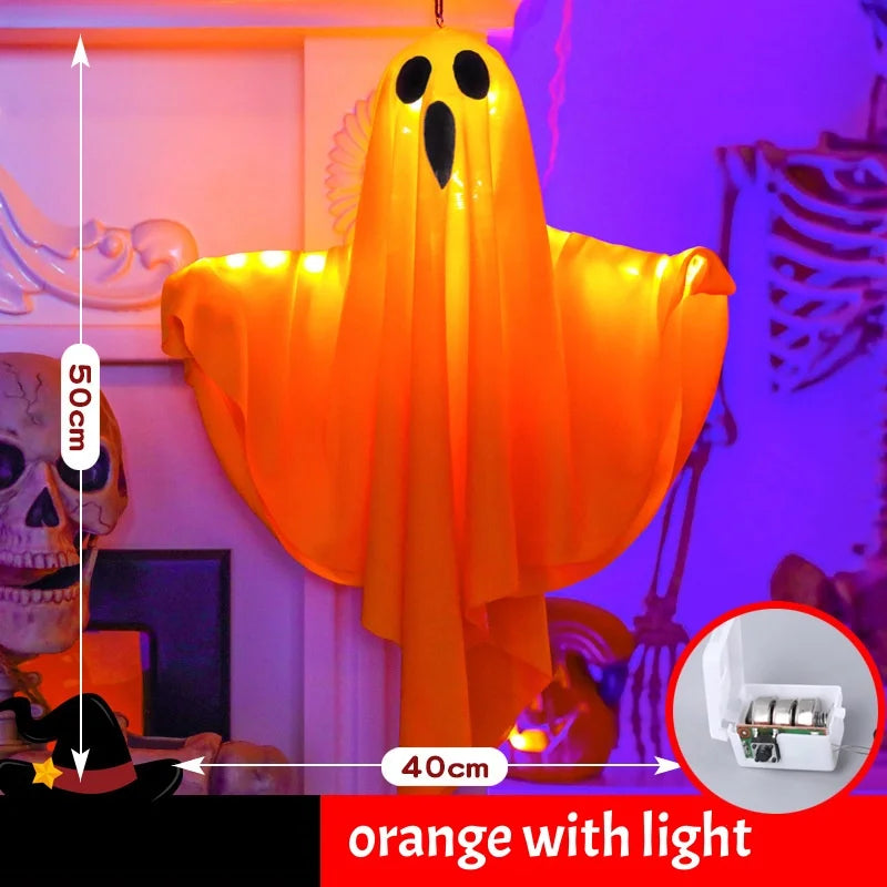 Hanging Ghosts Light Up Warm LED
