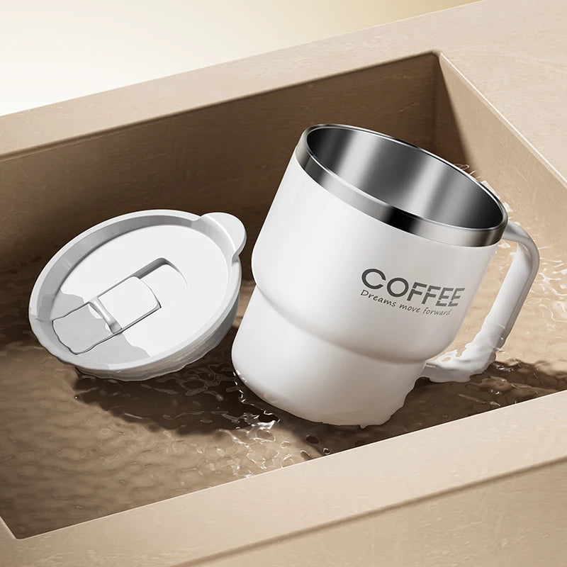 Double Layer Coffee Mug Stainless Steel