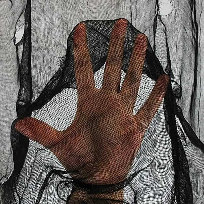 Black Creepy Cloths Halloween Party