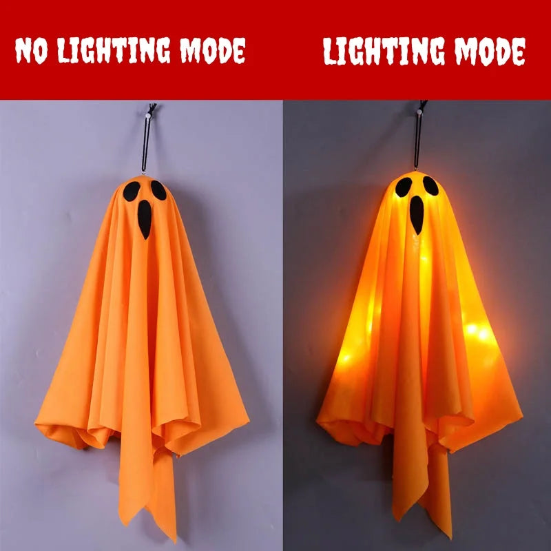 Hanging Ghosts Light Up Warm LED