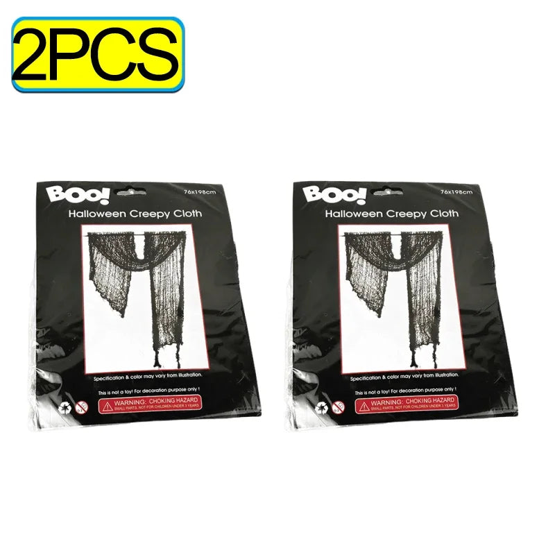 Black Creepy Cloths Halloween Party