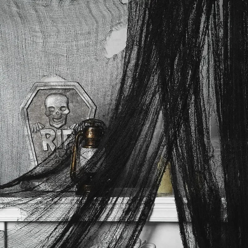 Black Creepy Cloths Halloween Party