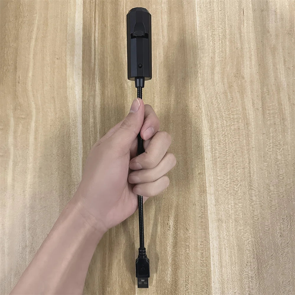 360° Rotatable Skull Projection Lamp, USB Lighting Night