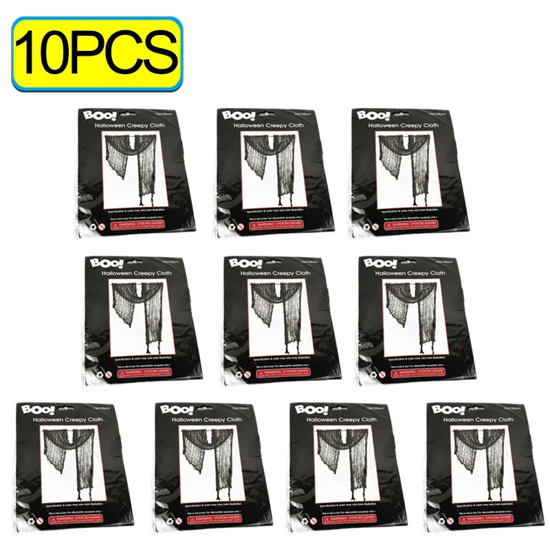 Black Creepy Cloths Halloween Party