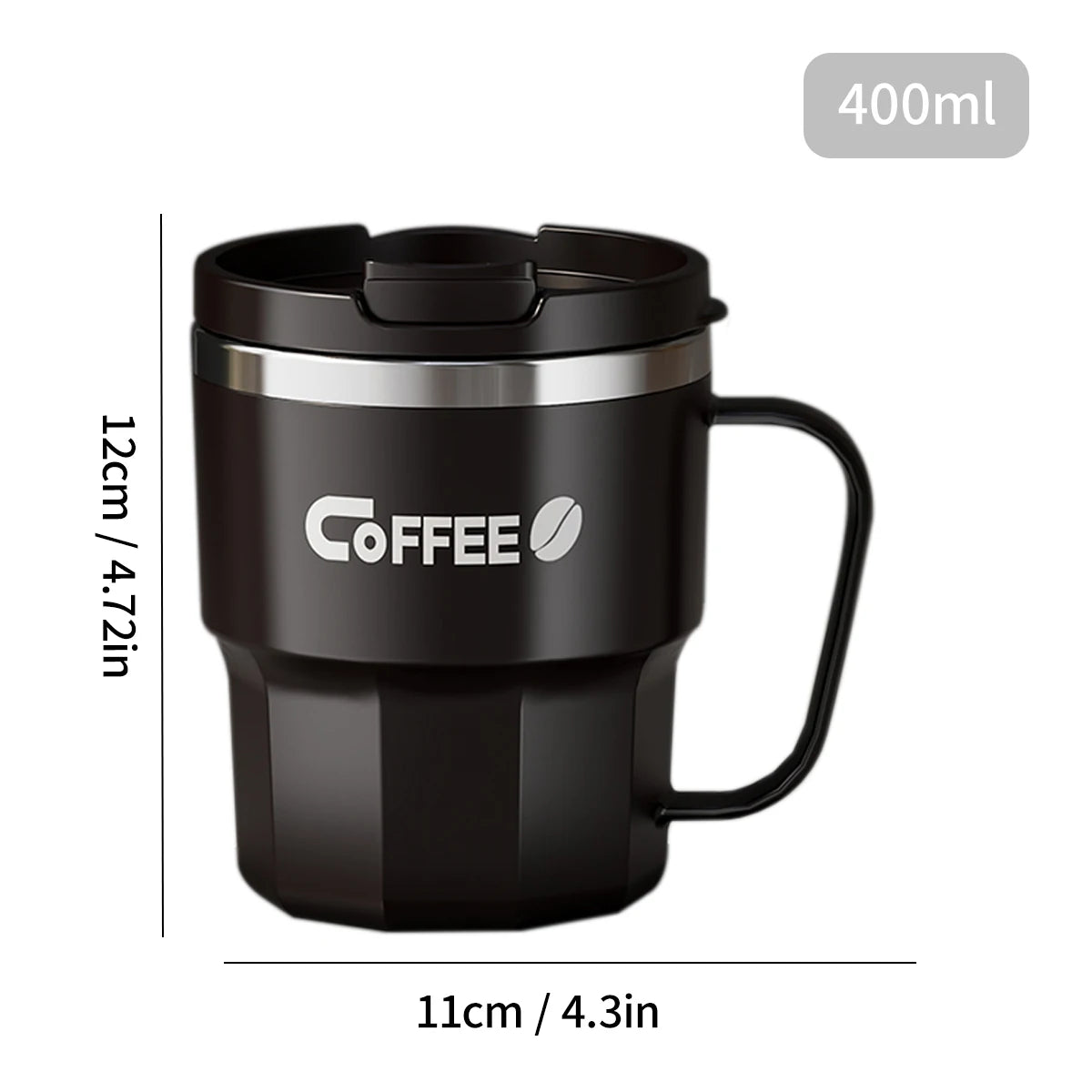 Double Layer Coffee Mug Stainless Steel