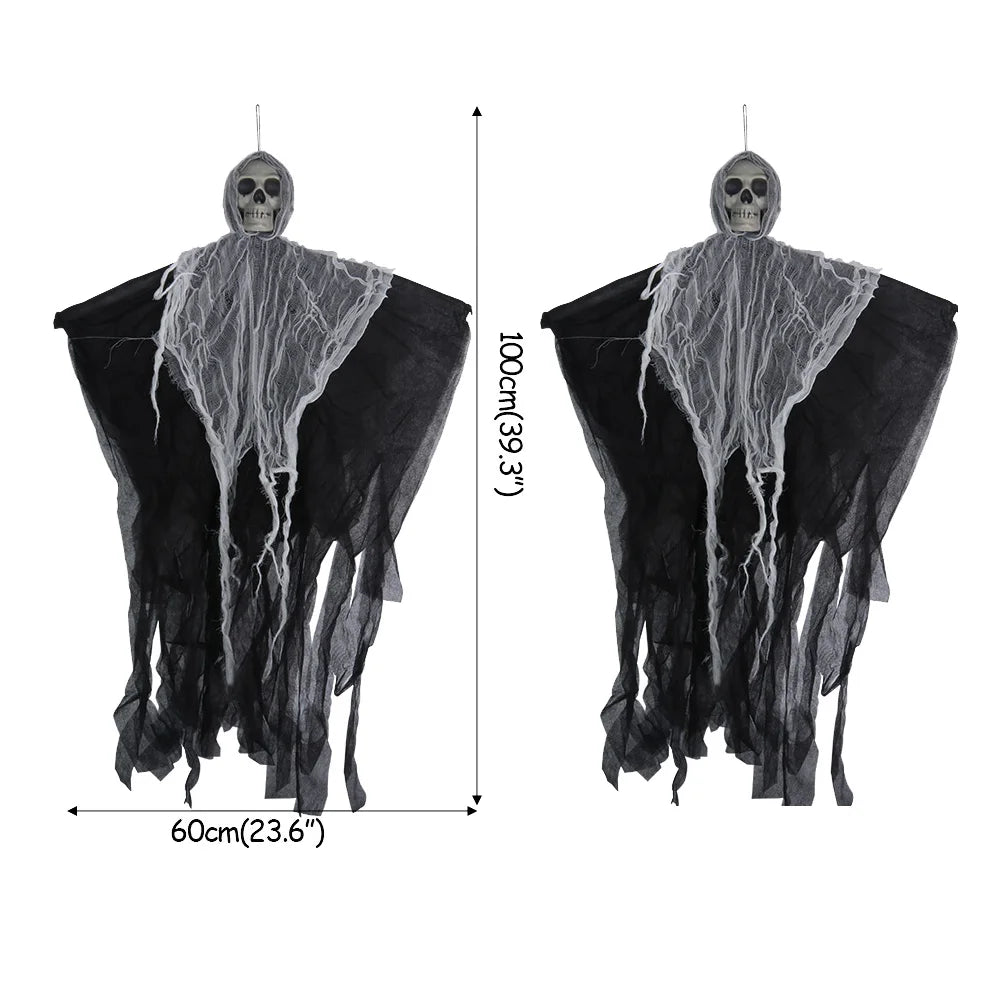 Outdoor Decoration Skull Gauze Hanging